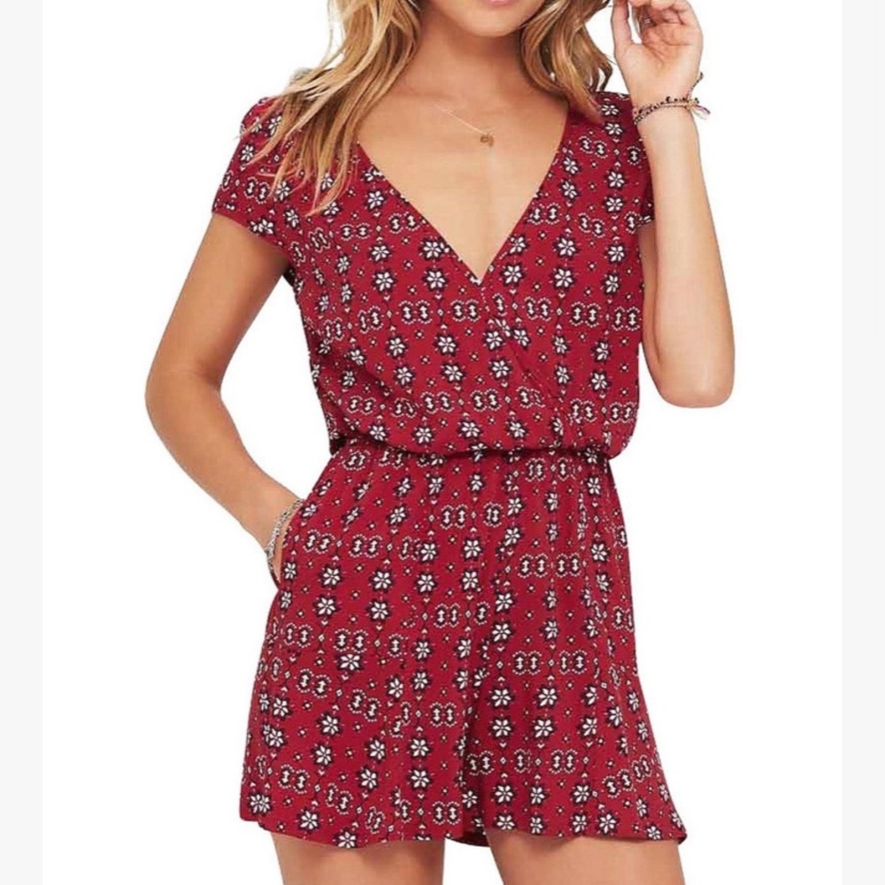 Tigerlily Australia red jumpsuit